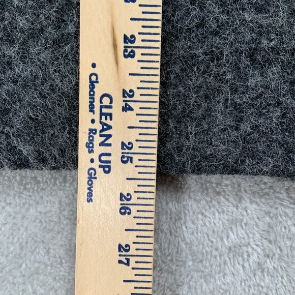 Mint Velvet Sweater Women's Large Gray and Blue Wool 3/4 Sleeve Animal Print - Picture 7 of 8